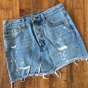 Levi's jean skirt